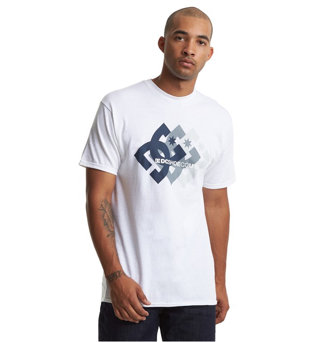dcshoes, Logo Ballad Tee, SNOW WHITE (wbb0) 0 Logo Ballad Tee White ADYZT04604 DC Shoes