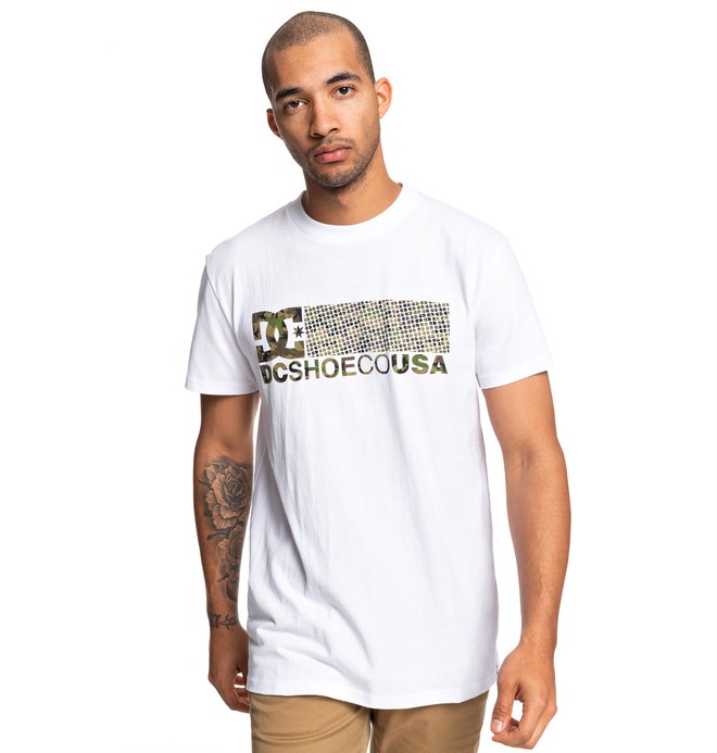 dcshoes, Trestna Tee, SNOW WHITE (wbb0) 0 Trestna Tee White ADYZT04605 DC Shoes