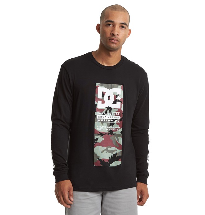 dcshoes, Bulatnik Long Sleeve Tee, BLACK (kvj0) 0 Bulatnik Long Sleeve Tee Black ADYZT04610 DC Shoes