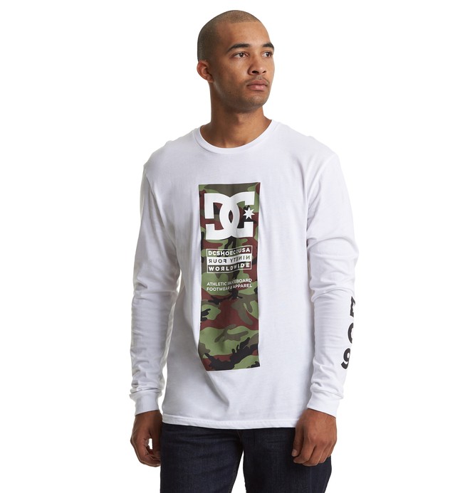 dcshoes, Bulatnik Long Sleeve Tee, SNOW WHITE (wbb0) 0 Bulatnik Long Sleeve Tee White ADYZT04610 DC Shoes
