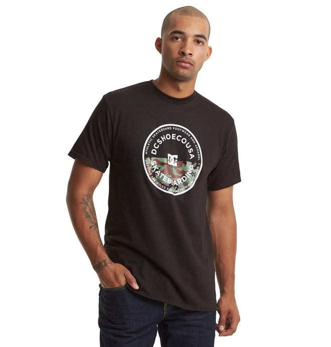 dcshoes, Solovski Tee, BLACK (kvj0) 0 Solovski Tee Black ADYZT04611 DC Shoes