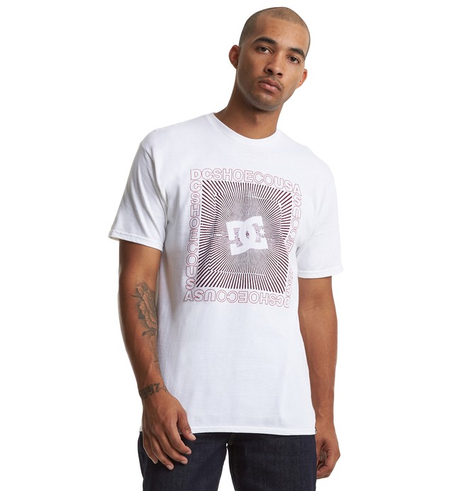 dcshoes, The Mover Tee, SNOW WHITE (wbb0) 0 The Mover Tee White ADYZT04614 DC Shoes