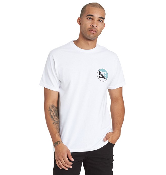 dcshoes, UP SHORE SS, SNOW WHITE (wbb0) 0 UP SHORE SS White ADYZT04630 DC Shoes