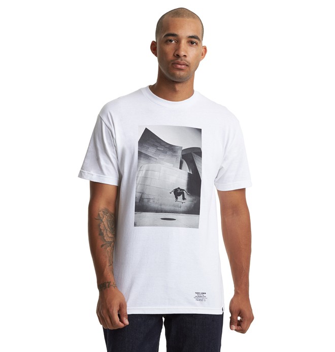 dcshoes, Tiago SW Flip Blabac x DC Tee, SNOW WHITE (wbb0) 0 Tiago SW Flip Blabac x DC Tee White ADYZT04651 DC Shoes