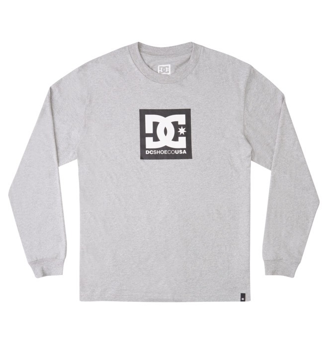 DC Square Star - Long Sleeve T-Shirt for Men ADYZT04997
