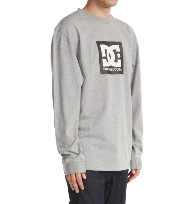 DC Square Star - Long Sleeve T-Shirt for Men ADYZT04997