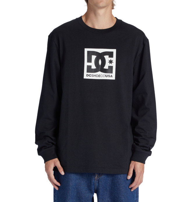 DC Square Star - Long Sleeve T-Shirt for Men  ADYZT04997