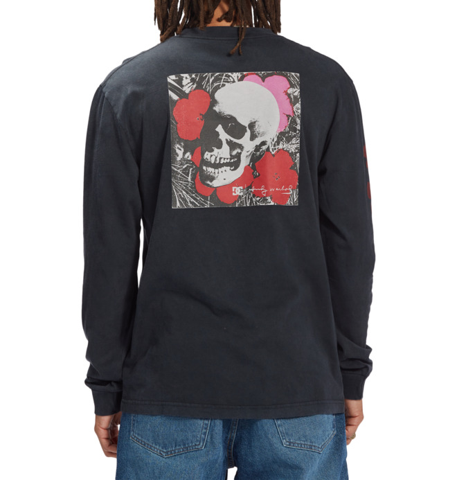Andy Warhol Life And Death - Long Sleeve T-Shirt for Men  ADYZT05130