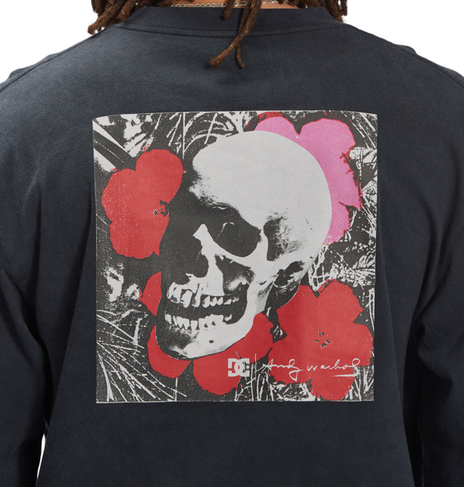 Andy Warhol Life And Death - Long Sleeve T-Shirt for Men  ADYZT05130
