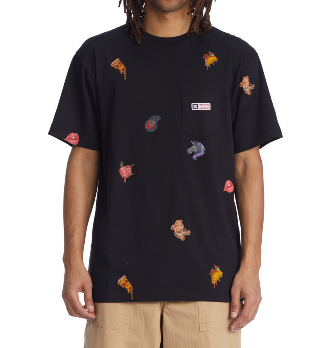 Marvel Deadpool x DC - Pocket T-Shirt for Men  ADYZT05217