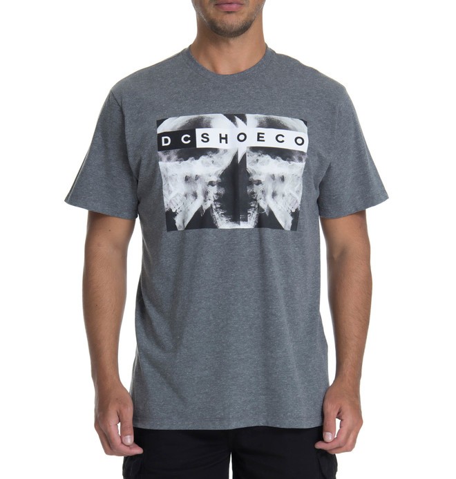dcshoes, DC CAMISETA BAS X RAY PH, DARK GREY* (dgy) 0 DC CAMISETA BAS X RAY PH Cinza BR61114400 DC Shoes
