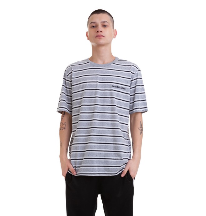 dcshoes, Camiseta Listrada Jess DC Shoes, NEUTRAL GRAY* (skp0) 0 Camiseta Listrada Jess DC Shoes BR61143111 DC Shoes