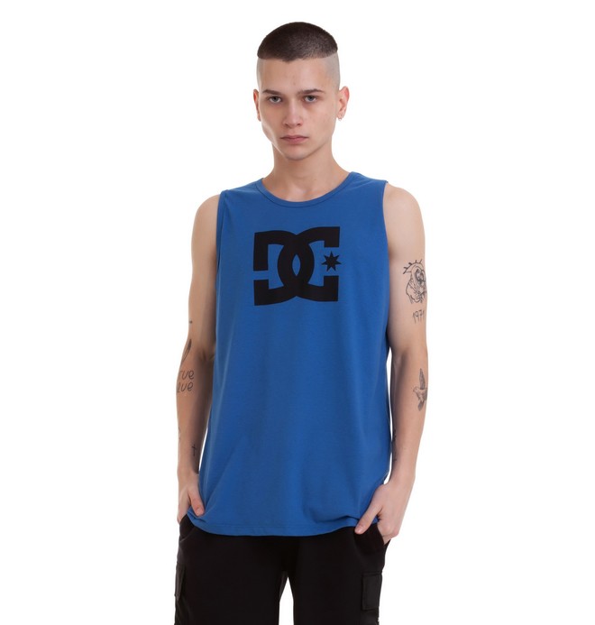 dcshoes, Camiseta Regata Pack Star DC Shoes, NAUTICAL BLUE* (bqr0) 0 Camiseta Regata Pack Star DC Shoes BR61232036 DC Shoes