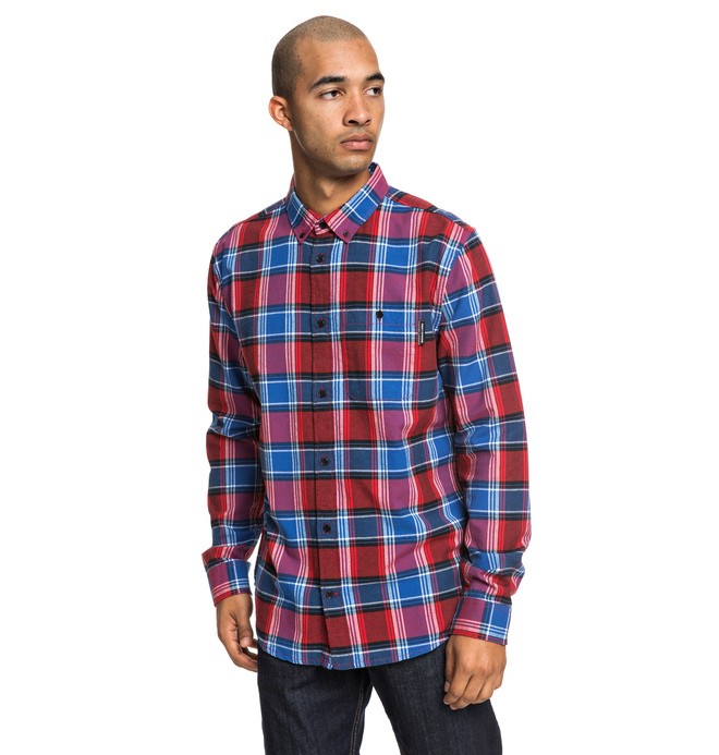 dcshoes, Camisa Manga Longa Xadrez Northboat DC Shoes, RACING RED* (rqr0) 0 Camisa Manga Longa Xadrez Northboat DC Shoes BR62291183 DC Shoes