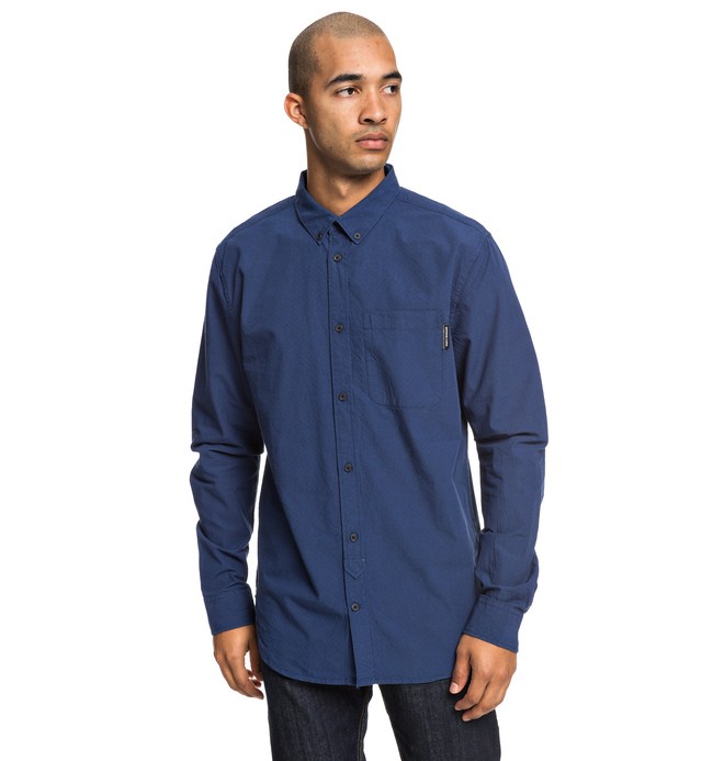 dcshoes, Camisa Manga Longa Small Mark DC Shoes, NAUTICAL BLUE* (bqr0) 0 Camisa Manga Longa Small Mark DC Shoes BR62291184 DC Shoes