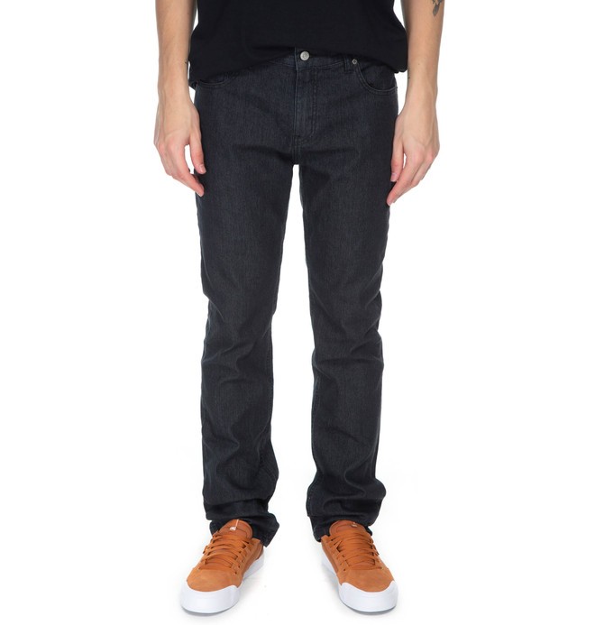 dcshoes, DC CALCA JEANS STRAIGHT BLACK, BLACK* (blk) 0 DC CALCA JEANS STRAIGHT BLACK Preto BR63331586 DC Shoes