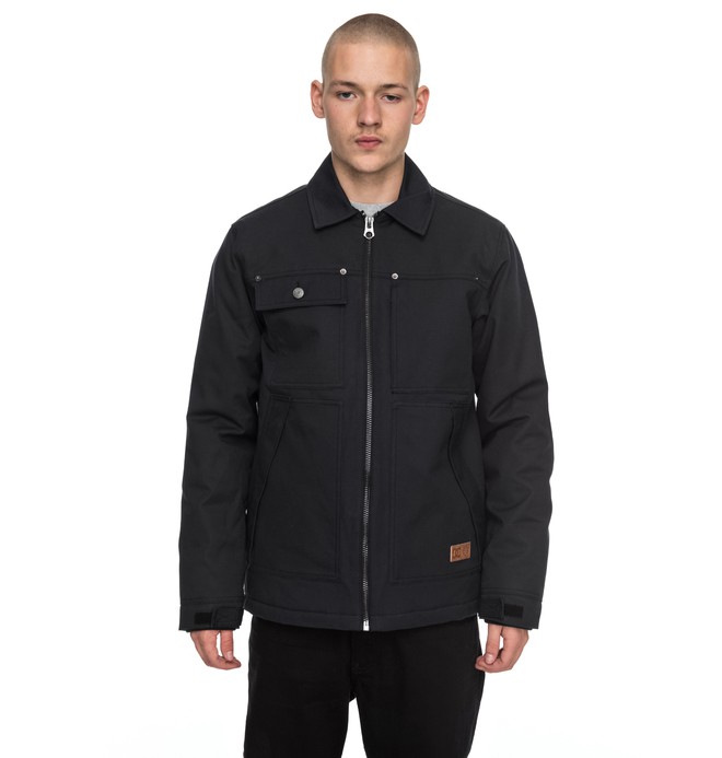 dcshoes, DC JAQUETA SPT JACKET 2 IMP, ANTHRACITE (kvj0) 0 DC JAQUETA SPT JACKET 2 IMP Preto BR64451236 DC Shoes