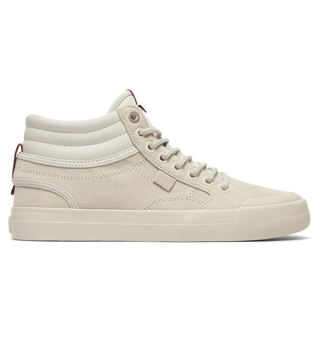 dcshoes, Tenis Cano Alto Feminino DC Shoes Evan Hi LE, CREAM (cre) 0 Tenis Cano Alto Feminino DC Shoes Evan Hi LE Branco BRADJS300189 DC Shoes