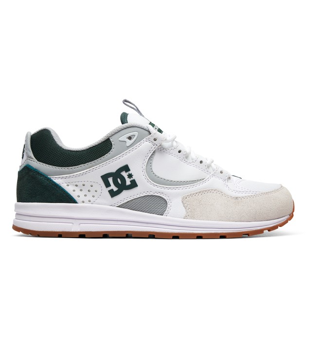 dcshoes, Tênis Kalis Lite DC Shoes, WHITE/GREY/GREEN (xwsg) 0 Tênis Kalis Lite DC Shoes BRADYS100291 DC Shoes
