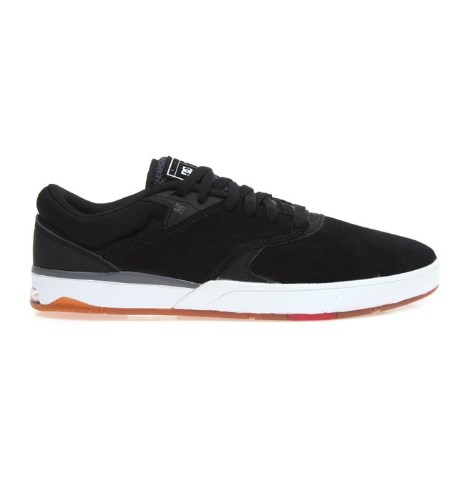 dcshoes, Tênis Tiago S DC Shoes, BLACK/WHITE/RED (xkwr) 0 Tênis Tiago S DC Shoes Preto BRADYS100386 DC Shoes