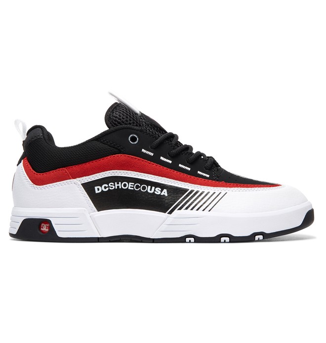 dcshoes, Tênis DC Shoes Legacy 98 Slim, BLACK/WHITE/RED (xkwr) 0 Tênis DC Shoes Legacy 98 Slim Preto BRADYS100445 DC Shoes
