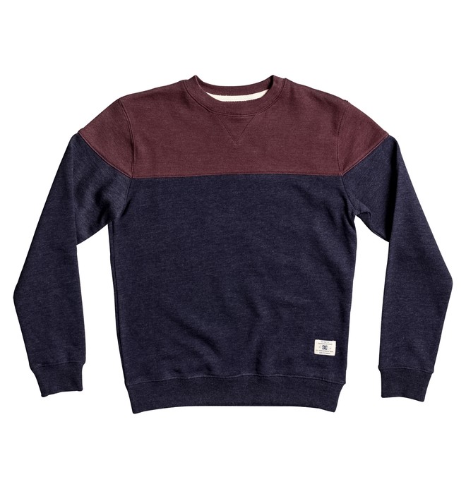 dcshoes, Rebel Block - Sweatshirt für Jungen 8-16, DARK INDIGO (byj0) 0 Rebel Block - Sweatshirt für Jungen 8-16 Blau EDBFT03116 DC Shoes