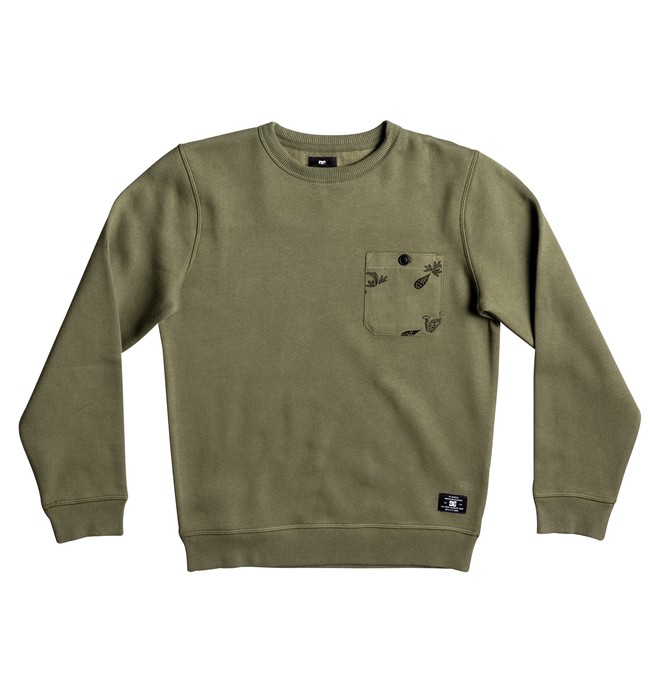 dcshoes, Cappell - Sweatshirt für Jungen 8-16, VINTAGE GREEN (gzj0) 0 Cappell - Sweatshirt für Jungen 8-16 Grün EDBFT03118 DC Shoes
