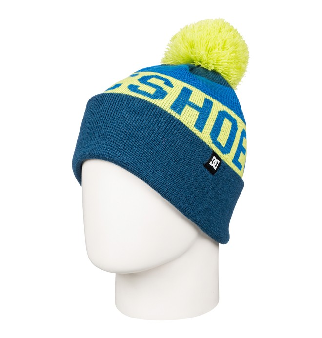 boys blue bobble hat