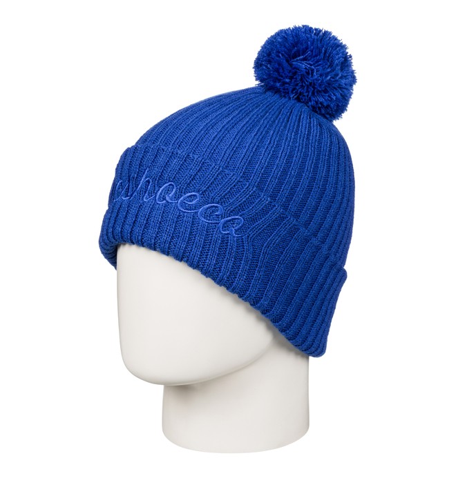 dcshoes, Trilogy - Gorro Con Pompón para Chicos 8-16, NAUTICAL BLUE (bqr0) 0 Trilogy - Gorro Con Pompón para Chicos 8-16 Azul EDBHA03013 DC Shoes