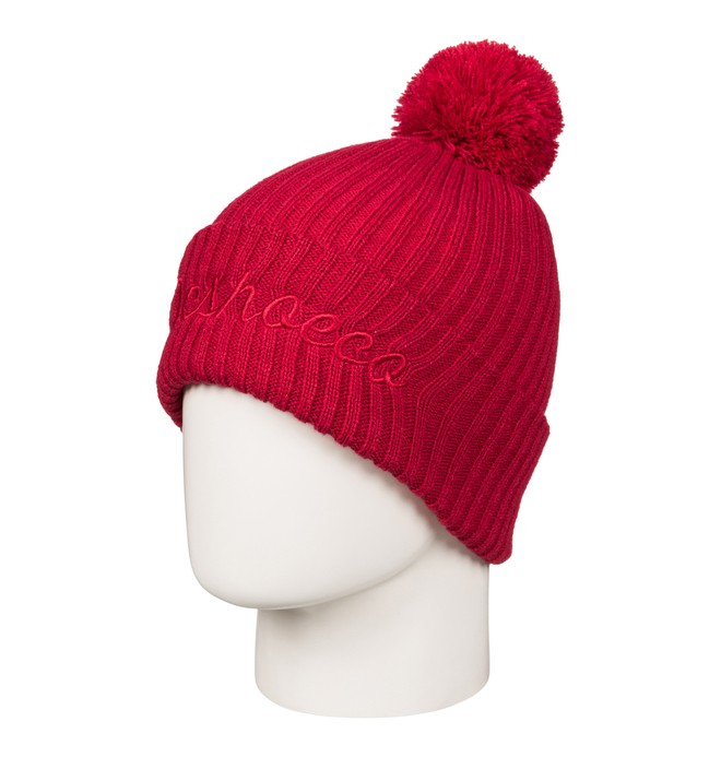 dcshoes, Trilogy - Gorro Con Pompón para Chicos 8-16, RACING RED (rqr0) 0 Trilogy - Gorro Con Pompón para Chicos 8-16 Rojo EDBHA03013 DC Shoes