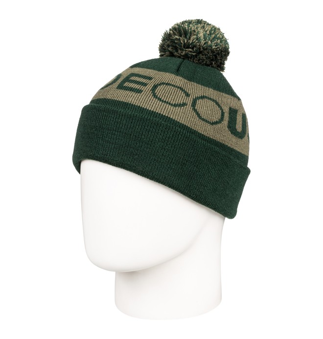 dcshoes, Boy's 8-16 Chester Beanie, PINE GROVE (gzf0) 0 Boy's 8-16 Chester Beanie Green EDBHA03023 DC Shoes