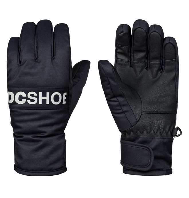 dcshoes, Boy's 8-16 Franchise Snowboard/Ski Gloves, BLACK (kvj0) 0 Boy's 8-16 Franchise Snowboard/Ski Gloves Black EDBHN03008 DC Shoes
