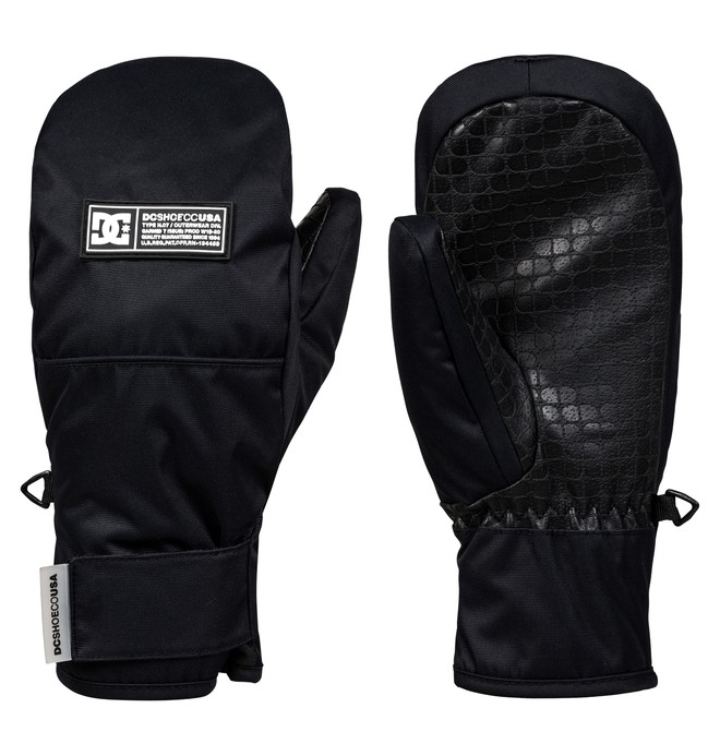 dcshoes, Franchise Snowboard/Ski Mittens, BLACK (kvj0) 0 Franchise Snowboard/Ski Mittens Black EDBHN03010 DC Shoes