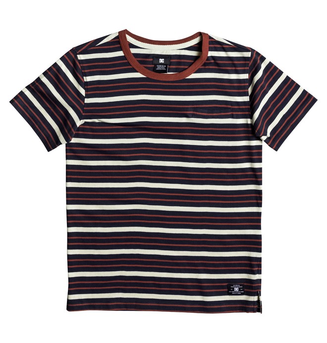 dcshoes, Kids Coxs Tee, DARK INDIGO (byj0) 0 Kids Coxs Tee Blue EDBKT03087 DC Shoes