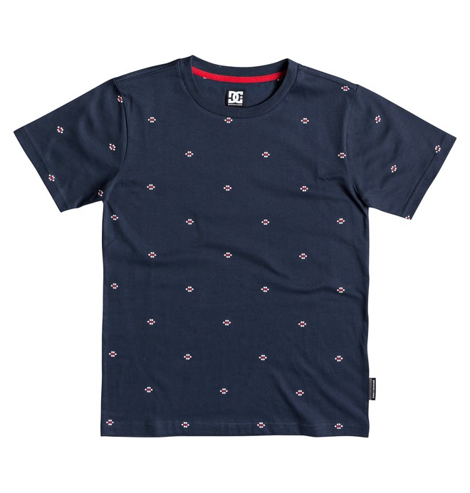 dcshoes, Cresdee - Camiseta para Chicos 8-16, BLACK IRIS (btl0) 0 Cresdee - Camiseta para Chicos 8-16 Azul EDBKT03109 DC Shoes