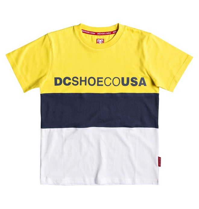 dcshoes, Glenferrie - Camiseta para Chicos 8-16, DANDELION (yhh0) 0 Glenferrie - Camiseta para Chicos 8-16 Amarillo EDBKT03117 DC Shoes