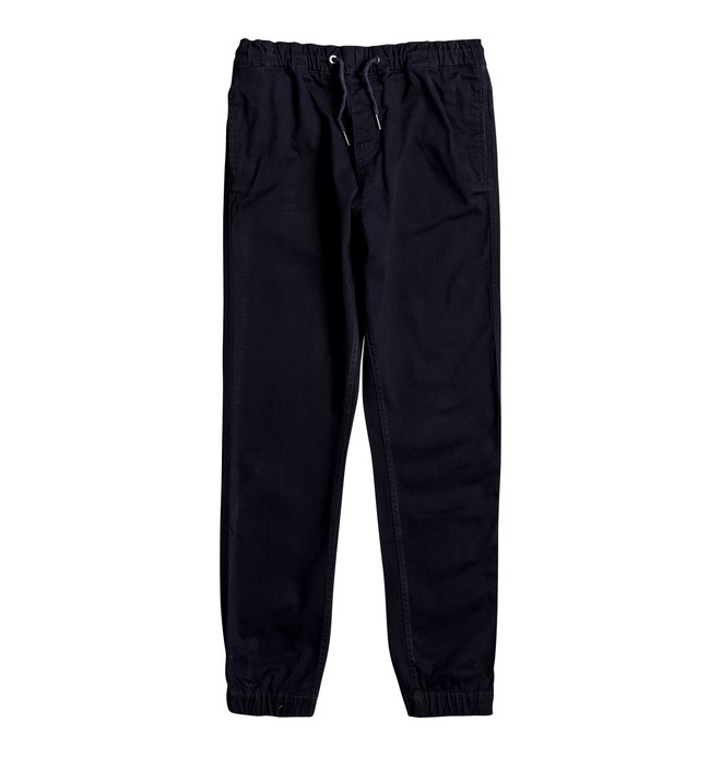 dcshoes, Blamedale - Chino Joggers for Boys 8-16, DARK INDIGO (byj0) 0 Blamedale - Chino Joggers for Boys 8-16 EDBNP03017 DC Shoes