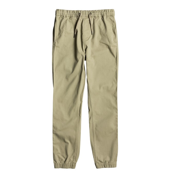dcshoes, Blamedale - Chino Joggers for Boys 8-16, KHAKI (tky0) 0 Blamedale - Chino Joggers for Boys 8-16 Beige EDBNP03017 DC Shoes