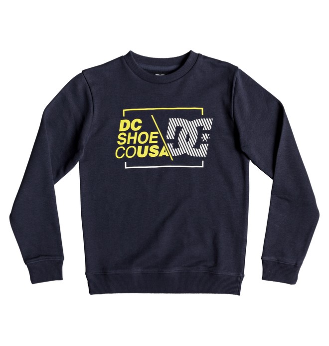 dcshoes, Ahero - Sudadera para Chicos 8-16, BLACK IRIS (btl0) 0 Ahero - Sudadera para Chicos 8-16 Azul EDBSF03098 DC Shoes