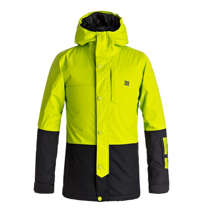 dcshoes, Defy - Snow Jacket for Boys 8-16, TENDER SHOTS (gha0) 0 Defy - Snow Jacket for Boys 8-16 Green EDBTJ03018 DC Shoes