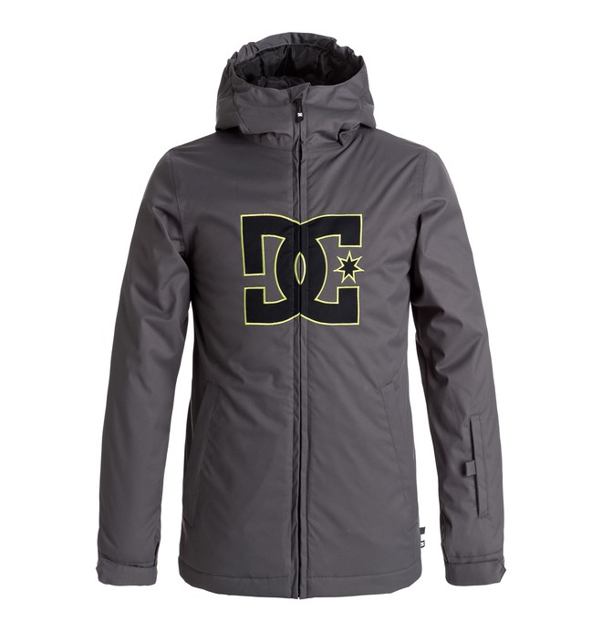 dcshoes, Story - Snow Jacket for Boys 8-16, DARK SHADOW (krp0) 0 Story - Snow Jacket for Boys 8-16 Black EDBTJ03020 DC Shoes