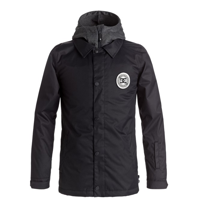 dcshoes, Cash Only - Snow Jacket for Boys 8-16, BLACK (kvj0) 0 Cash Only - Snow Jacket for Boys 8-16 Black EDBTJ03021 DC Shoes