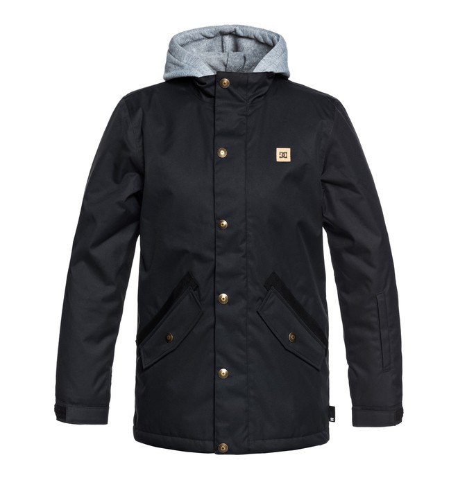 dcshoes, Boy's 8-16 Union Snow Jacket, BLACK (kvj0) 0 Boy's 8-16 Union Snow Jacket Black EDBTJ03025 DC Shoes