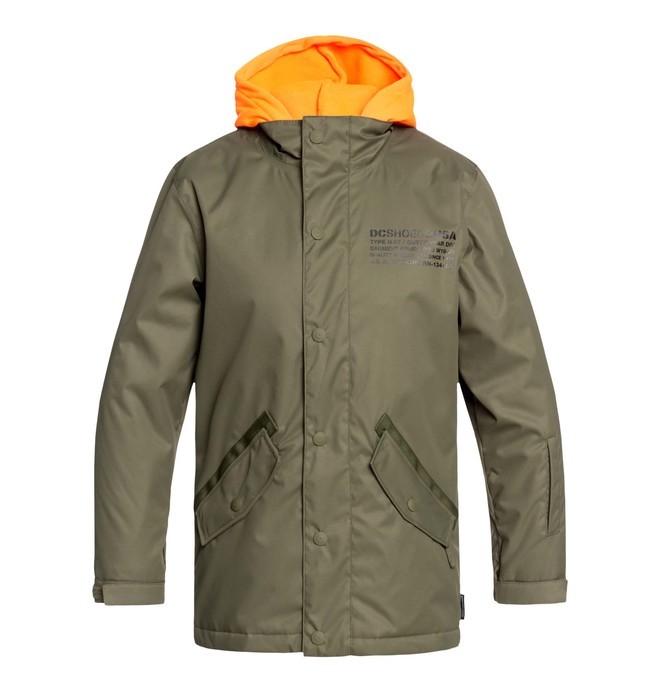 dcshoes, Union - Snow Jacket, OLIVE NIGHT (crh0) 0 Union - Snow Jacket Brown EDBTJ03030 DC Shoes