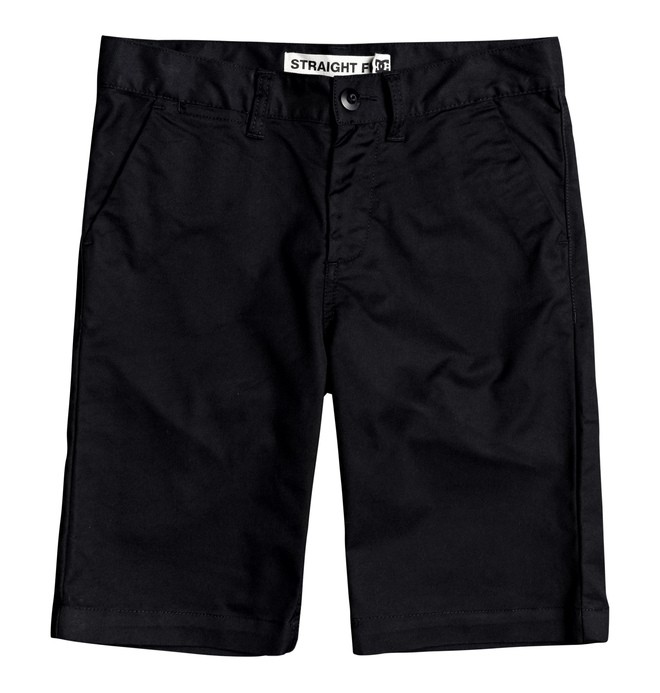 dcshoes, Worker 18.5" Chino Shorts, BLACK (kvj0) 0 Worker 18.5" Chino Shorts Black EDBWS03052 DC Shoes