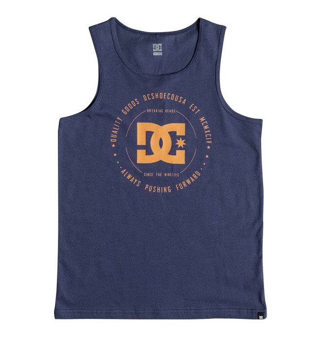 dcshoes, Rebuilt 2 - Tanktop, SUMMER BLUES (bra0) 0 Rebuilt 2 - Tanktop Blue EDBZT03203 DC Shoes