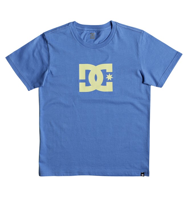dcshoes, Star - T-Shirt, CAMPANULA/ LEMON MERINGUE (xbby) 0 Star - T-Shirt Blue EDBZT03227 DC Shoes