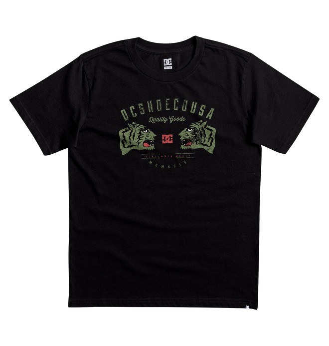 dcshoes, Kid's Surrender Never Tee, BLACK (kvj0) 0 Kid's Surrender Never Tee Black EDBZT03242 DC Shoes