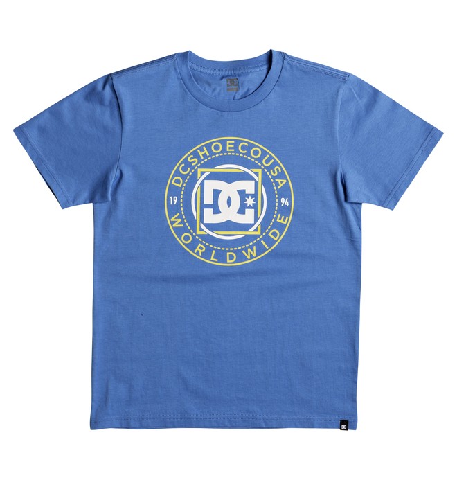 dcshoes, Endless Frontier - T-Shirt, CAMPUNULA (blv0) 0 Endless Frontier - T-Shirt Blue EDBZT03252 DC Shoes