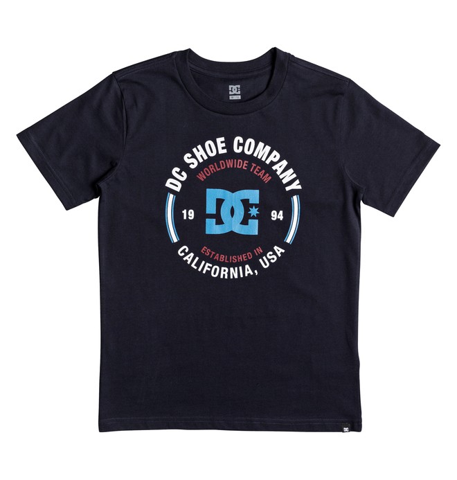 dcshoes, Team Persist - T-Shirt, DARK INDIGO (byj0) 0 Team Persist - T-Shirt Blue EDBZT03260 DC Shoes